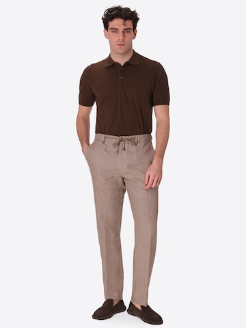 Loosefit Pantaloni con piega frontale 'T. Certo' di Distretto12 in marrone