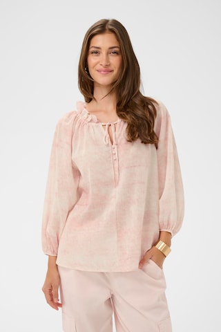 Cream Blouse 'CRGitta' in Pink: front