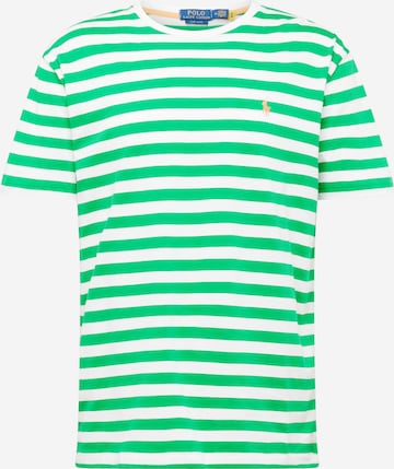 Tricou de la Polo Ralph Lauren pe verde: față