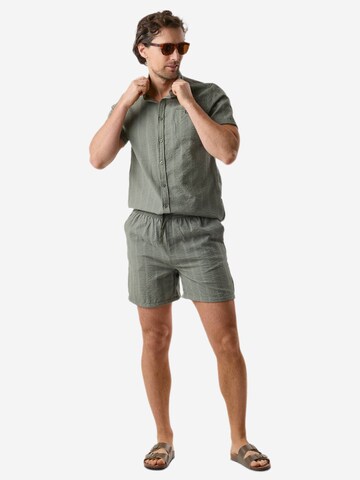 Regular Pantalon 'Coos Bay' Seaside en vert