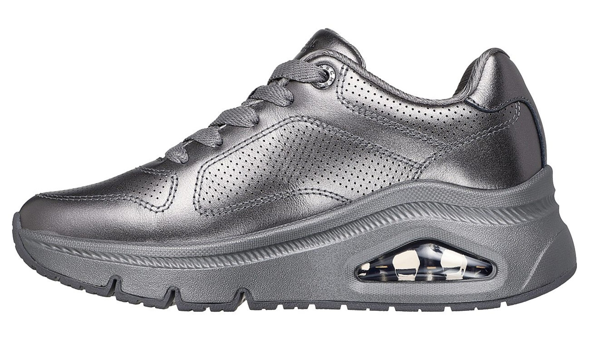 SKECHERS Platform trainers in Silver