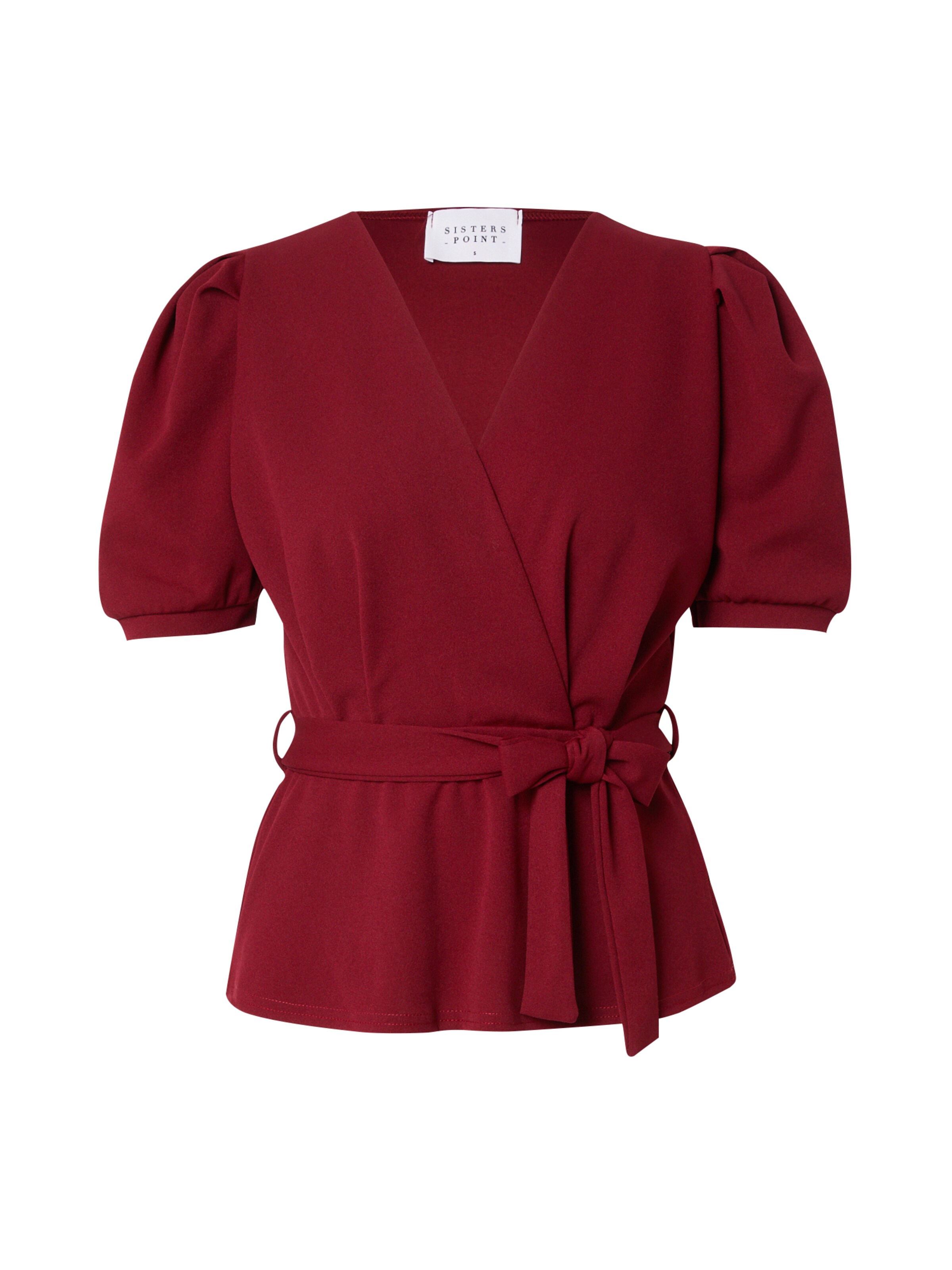 SISTERS POINT Bluse 'NASA-T' in Rot: Vorderseite