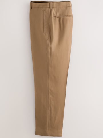 Next Regular Trousers with creases in Beige