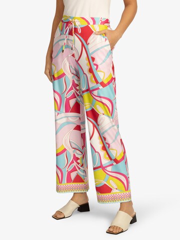 APART Regular Pants in Mixed colors: front