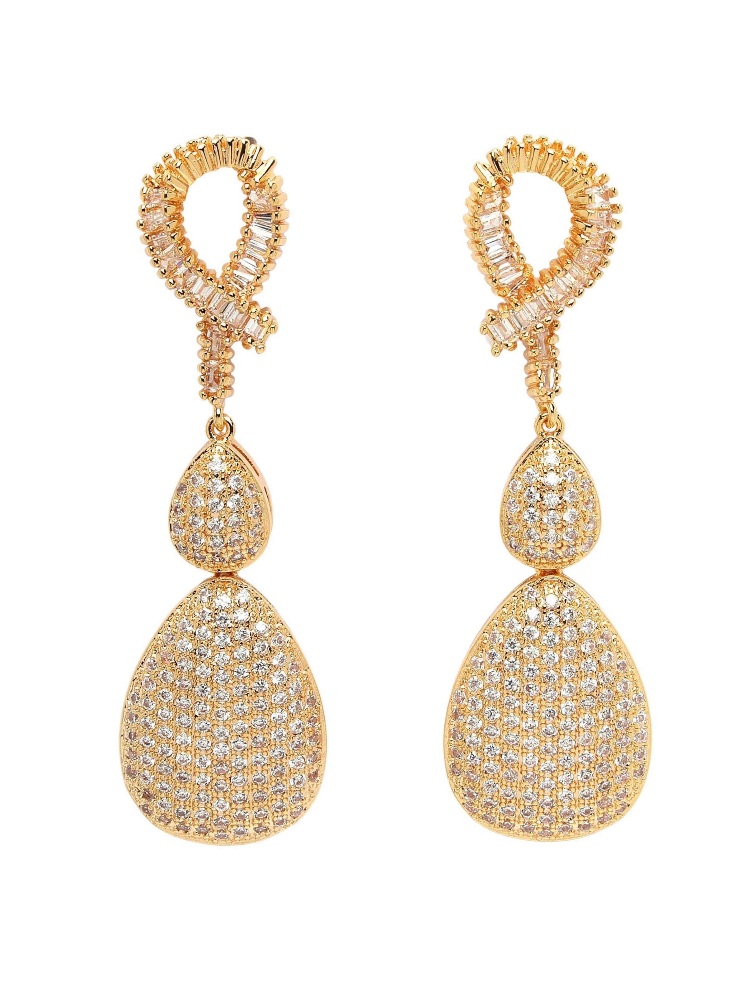 AVANT-GARDE PARIS - Pendientes 'Eva' en oro: frente