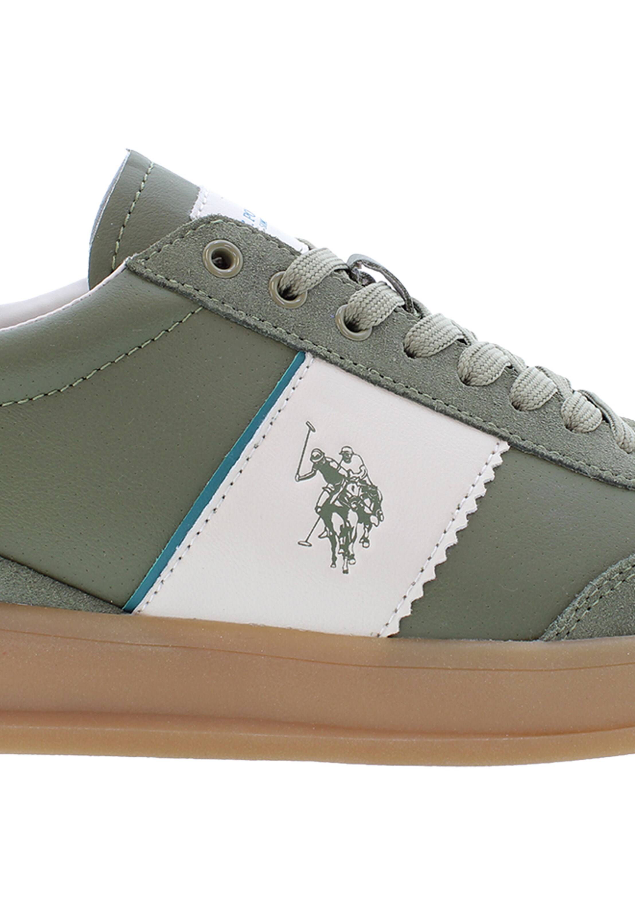 U.S. POLO ASSN. Sneakers laag 'Campy' in Groen