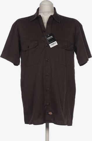 DICKIES Button Up Shirt in M in Brown: front