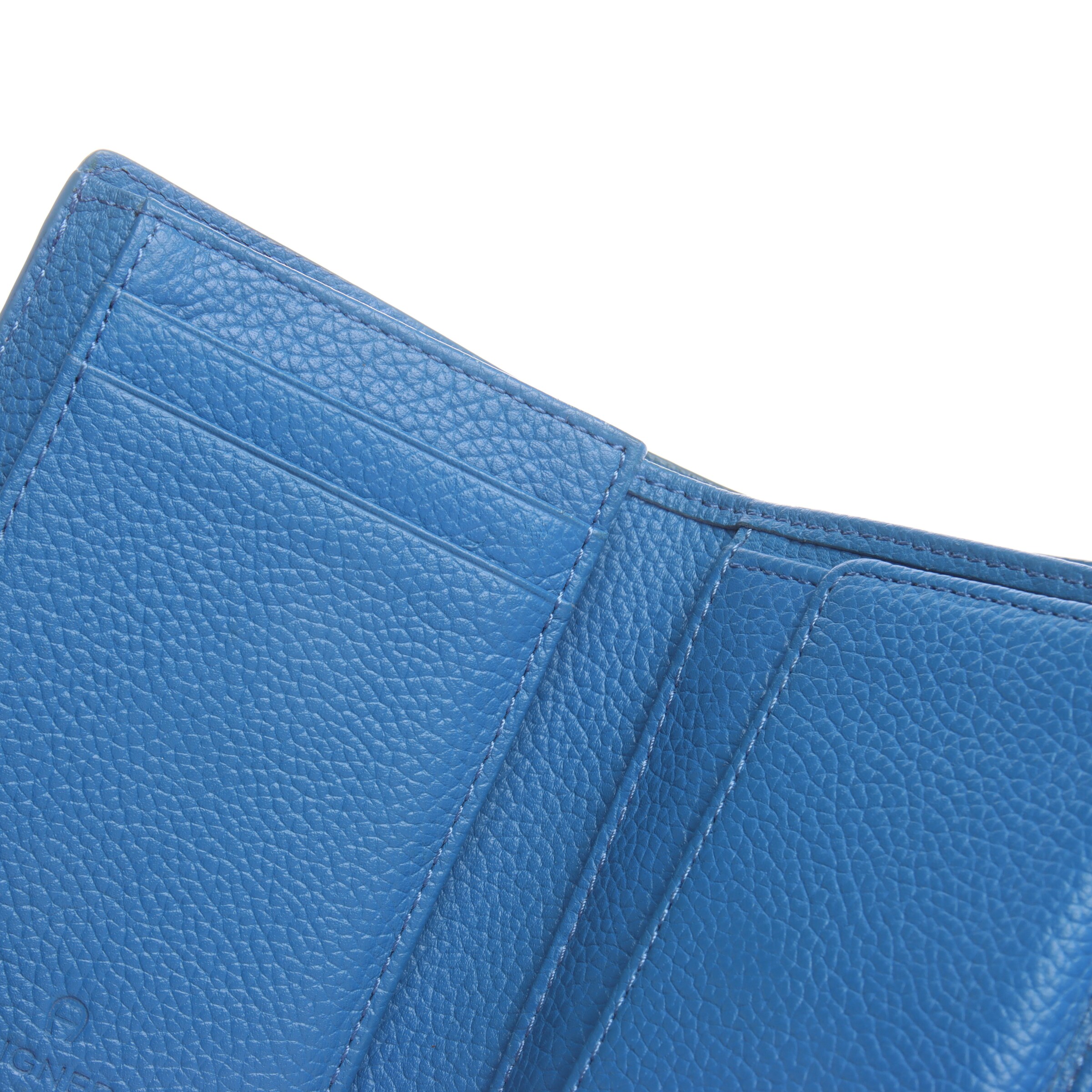 AIGNER Small Leather Goods in One size in Blue