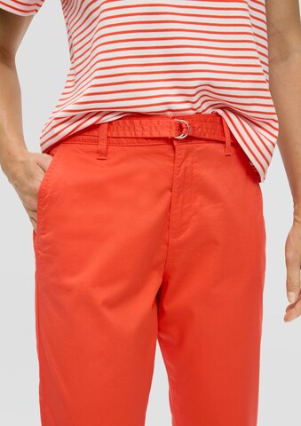 Regular Pantalon chino s.Oliver en orange