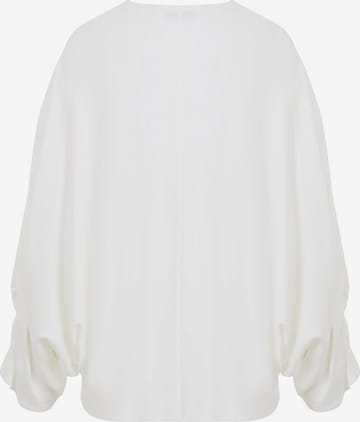 NOCTURNE - Blusa en blanco