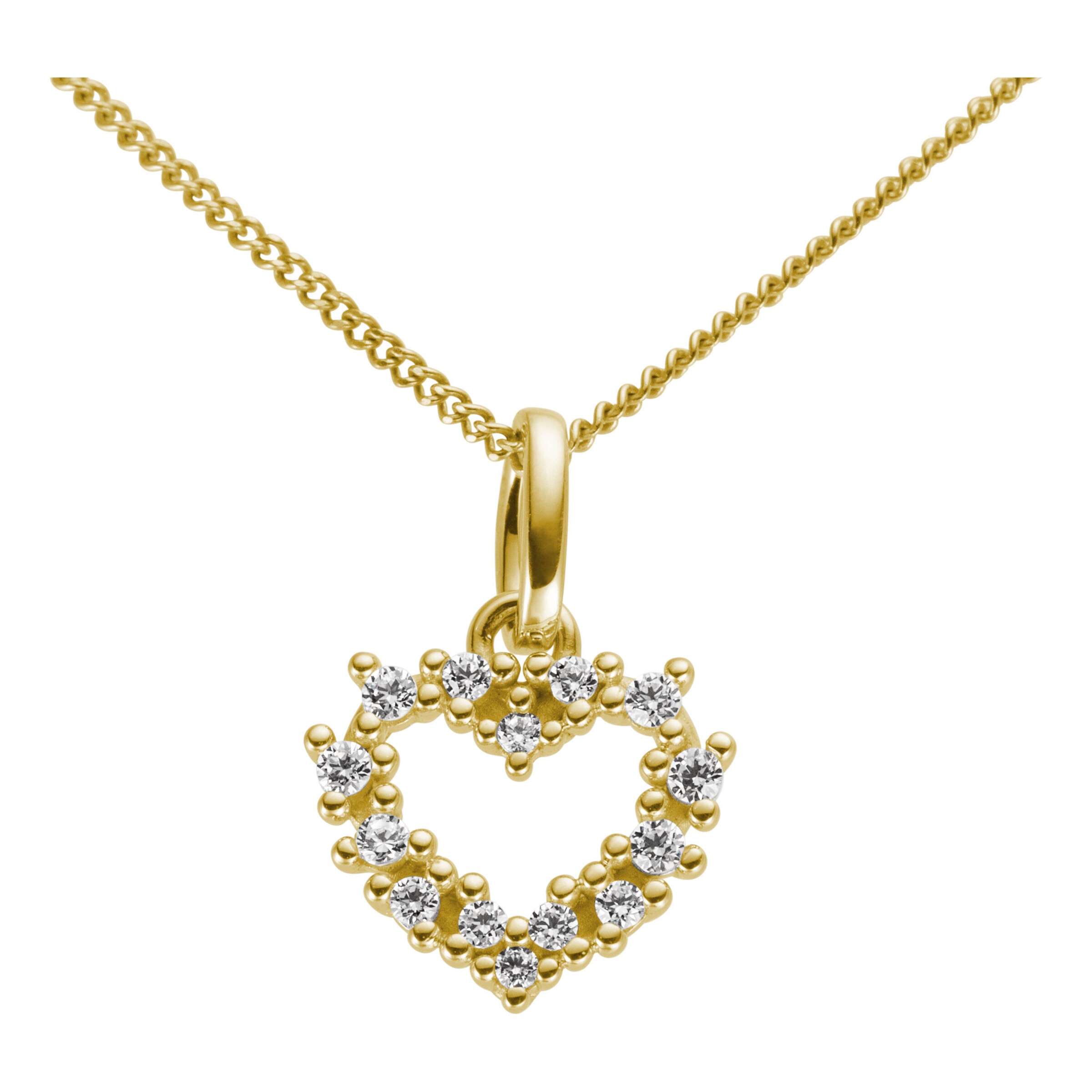 FIRETTI Pendant in Gold: front