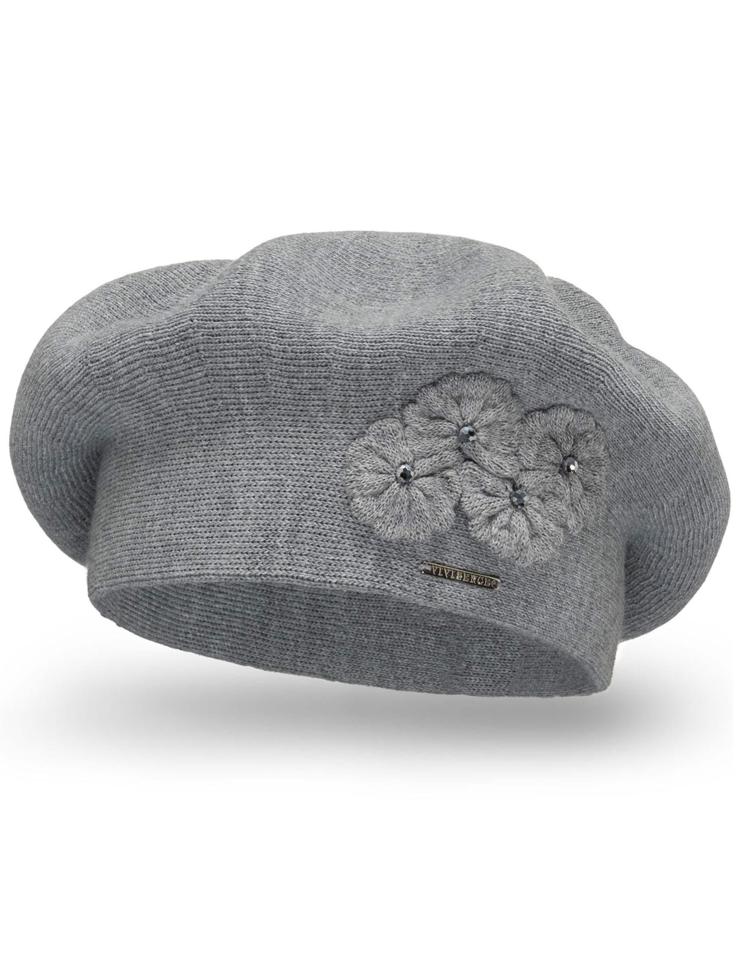 Vivisence Beanie in Grey: front