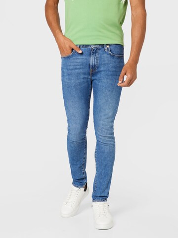 LEVI'S ® Kitsas Teksapüksid '510 Skinny', värv sinine: eest vaates