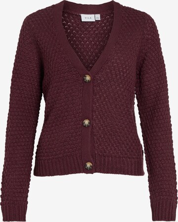 Cardigan 'Liomy' VILA en rouge : devant