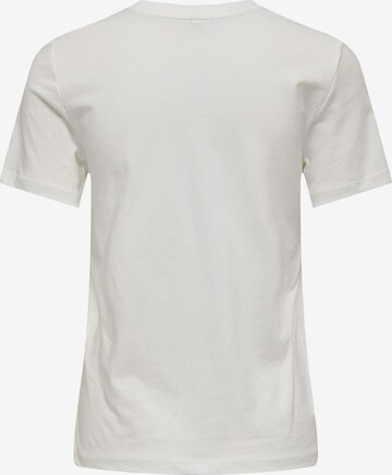Maglietta 'KITA' di ONLY in bianco