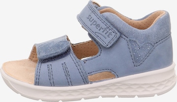 SUPERFIT - Zapatos abiertos 'LAGOON' en azul