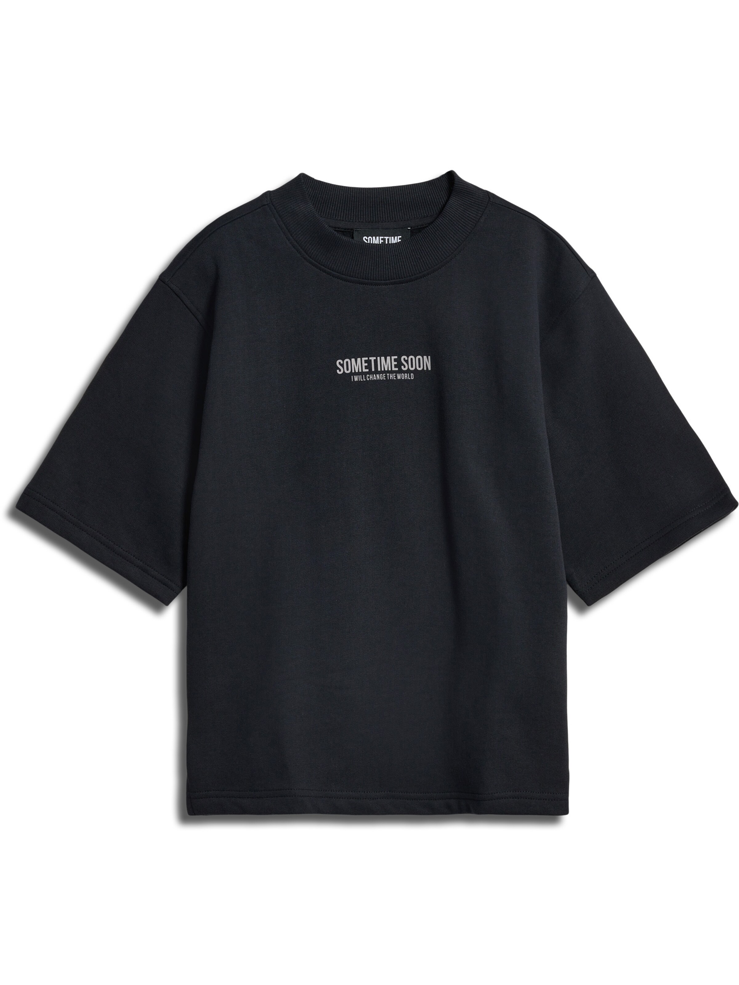 SOMETIME SOON Sweatshirt i sort: forside