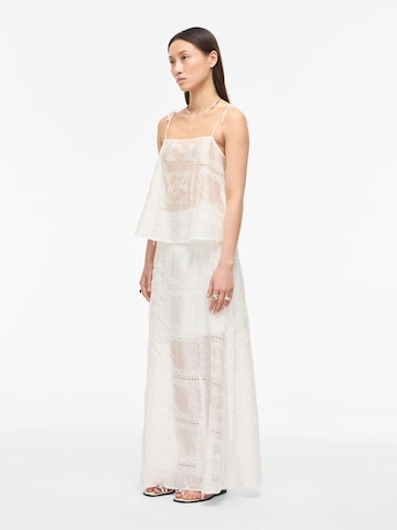 Jupe ROUGE EDIT en blanc