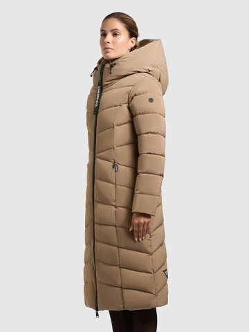 Manteau d’hiver 'Fiska' khujo en marron