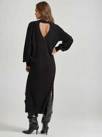 Funky Buddha Knit dress in Black