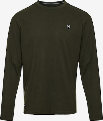 T-Shirt 'Gavin' Threadbare en vert : devant