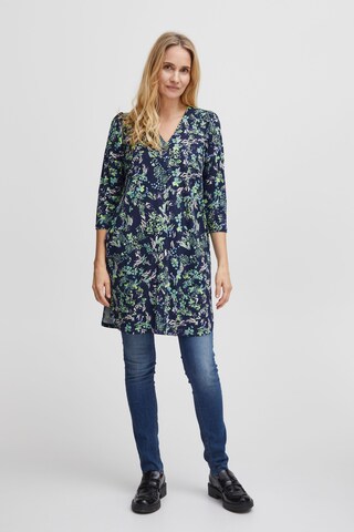 Fransa Blouse 'Frseen Tu1' in Blauw