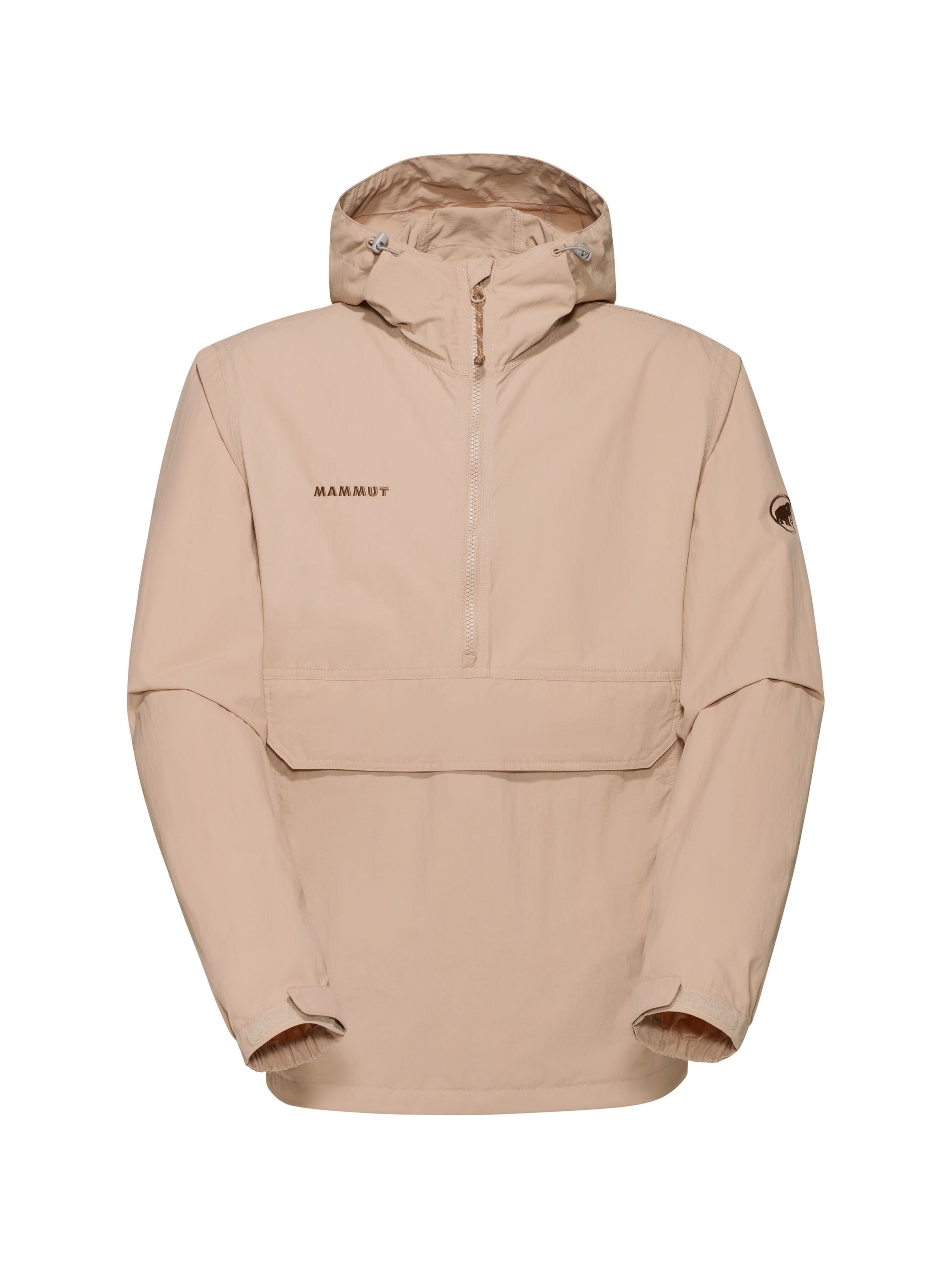 MAMMUT Outdoor Jacket in Beige: front