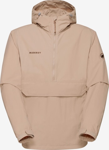 MAMMUT Outdoor Jacket in Beige: front