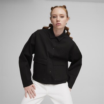 PUMA Between-Season Jacket in Black: front