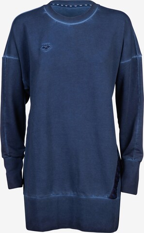 ARENA Sweatshirt 'ARENA ICONS OVERSIZE CREW' i blå: framsida