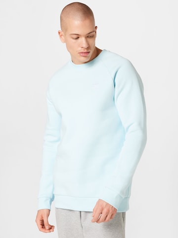 zils ADIDAS ORIGINALS Standarta piegriezums Sportisks džemperis 'Adicolor Essentials Trefoil': no priekšpuses