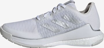 Chaussure de sport 'Crazyflight' ADIDAS PERFORMANCE en blanc : devant