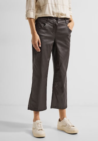 CECIL Loose fit Pants in Brown: front