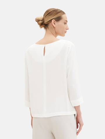 TOM TAILOR Blouse in White