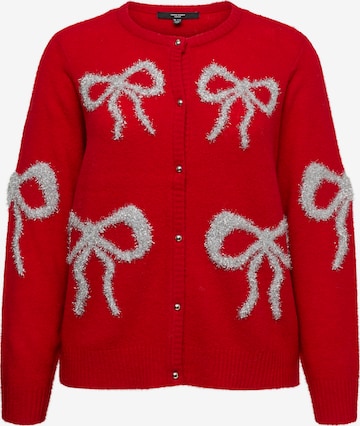 Giacchetta 'VMCSPARKEL' di Vero Moda Curve in rosso: frontale