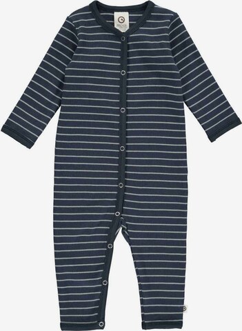 Tutina / body per bambino '' di Müsli by GREEN COTTON in blu: frontale