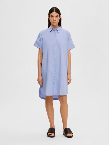 SELECTED FEMME Blusekjole i blå: forside
