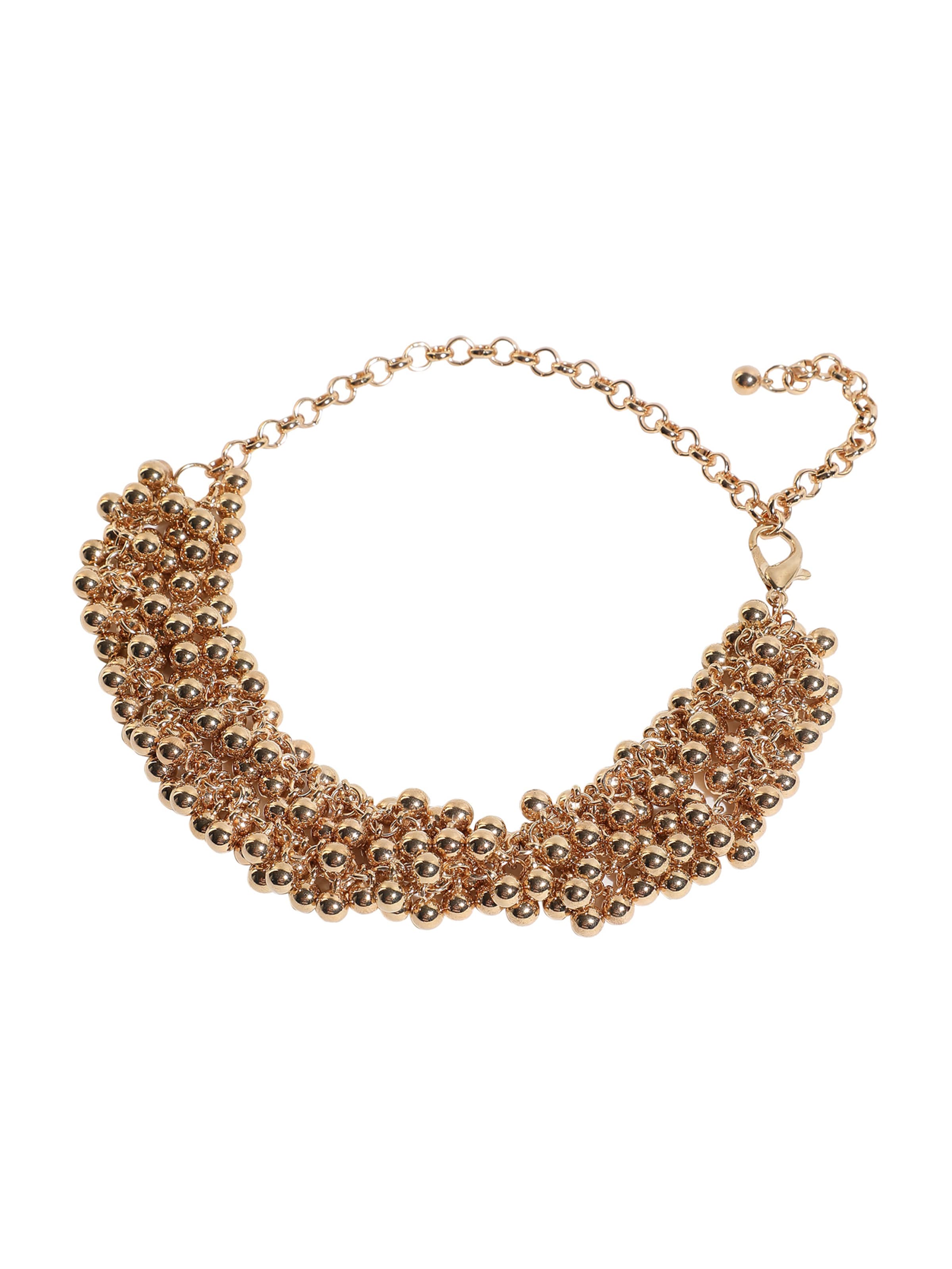 SOHI Ketting 'Orin' in Goud: voorkant