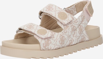 GUESS Sandals 'Fadey' in Pink: front
