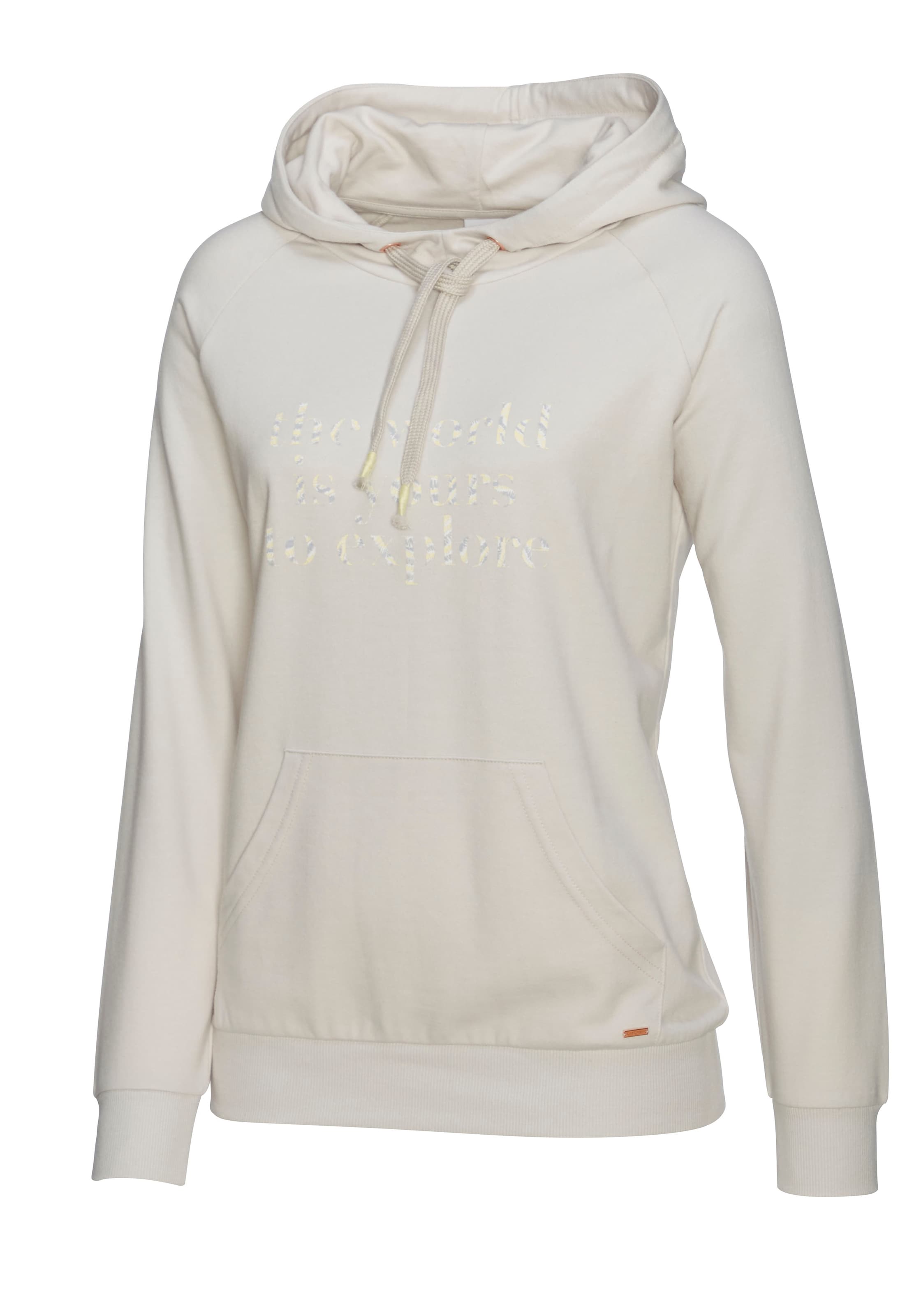 LASCANA Sweatshirt in White