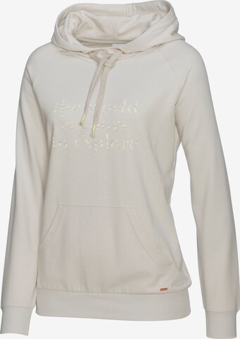 Sweat-shirt LASCANA en blanc