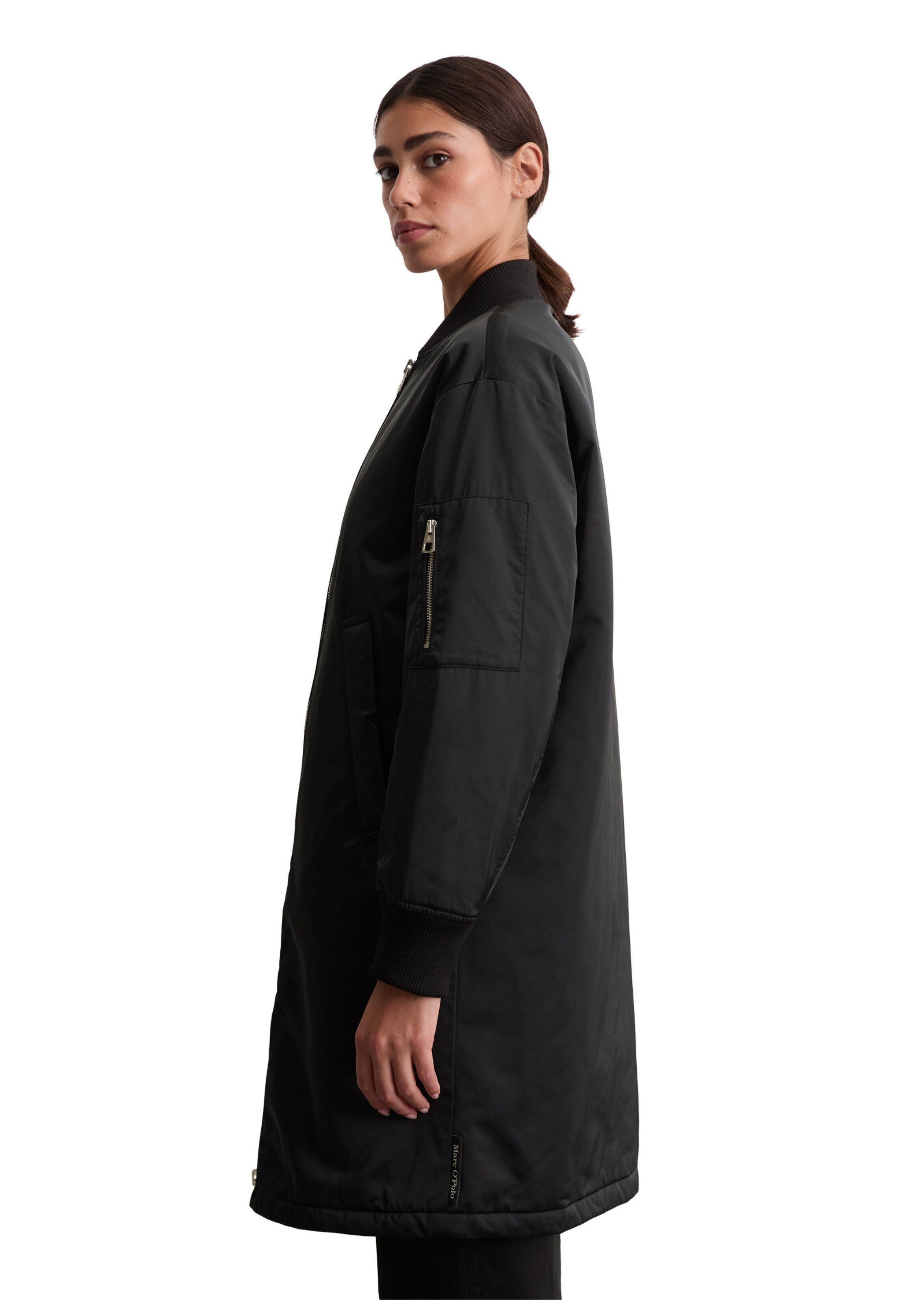 Marc O'Polo Mantel in Schwarz