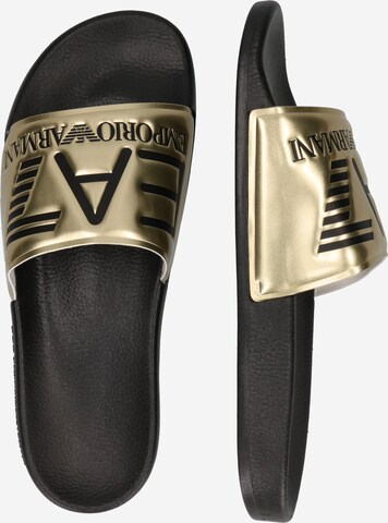 EA7 Emporio Armani Beach & swim shoe in Gold