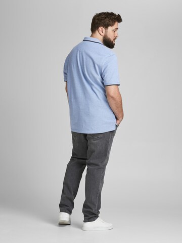 T-Shirt 'Paulos' Jack & Jones Plus en bleu