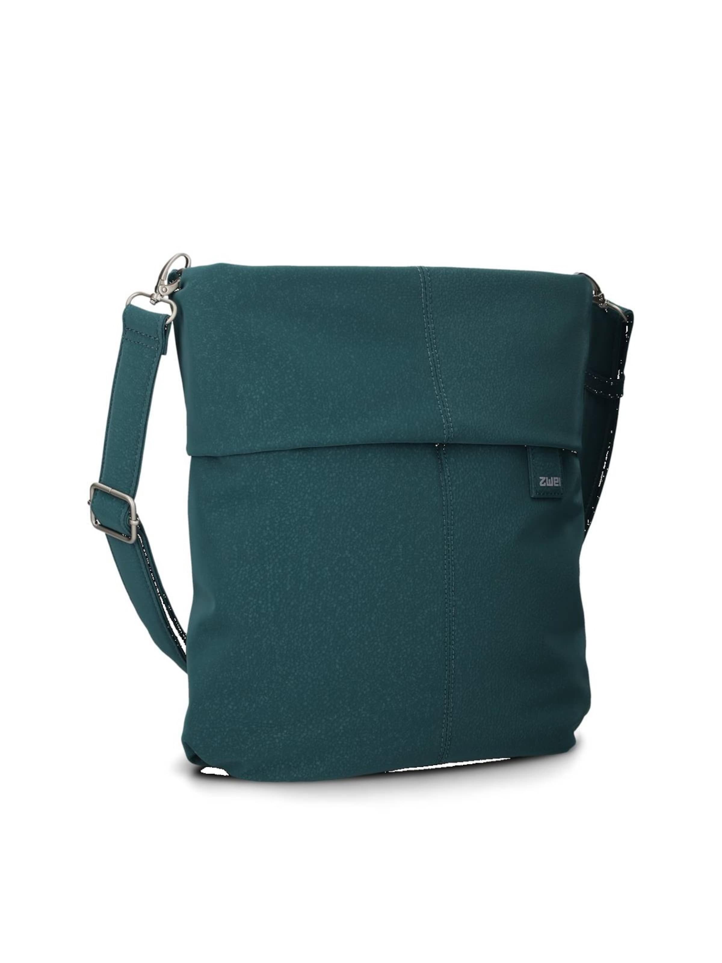 ZWEI Handbag 'MADEMOISELLE.M M12' in Green: front