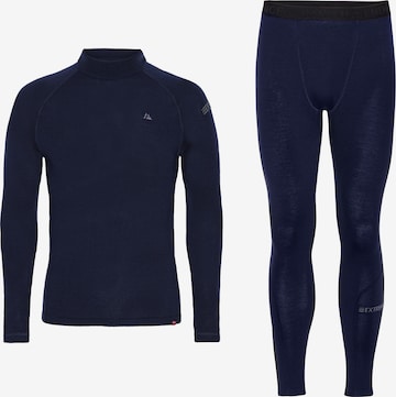 DANISH ENDURANCE Basislaag in Blauw: voorkant