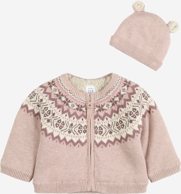 Cardigan GAP en rose : devant