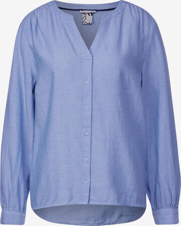 STREET ONE Blouse in Blue: front