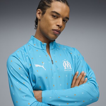 PUMA Functioneel shirt 'Olympique de Marseille Pre-match' in Blauw