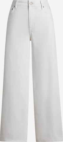 Wide leg Jeans de la Lauren Ralph Lauren pe alb: față